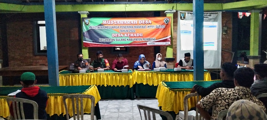 Album : Musyawarah Desa Penetapan KPM BLT DD tahun 2022
